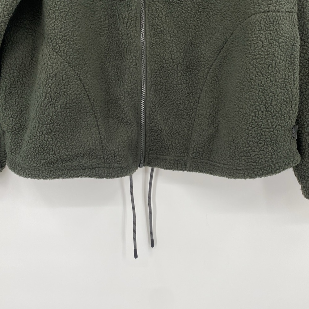 Bass Outdoors Women’s Green Coastal Sherpa Fleece Jacket Size XS - Picture 4 of 10